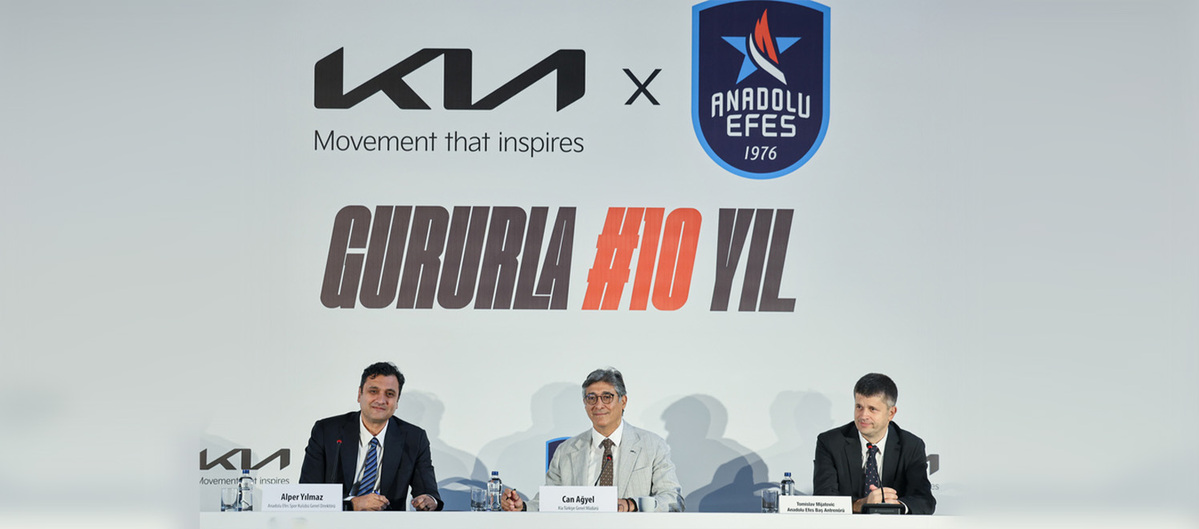 Kia and Anadolu Efes Sports Club Together for the 10th Year...