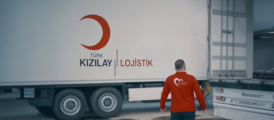 Anadolu Gönüllüleri’nin hazırladığı yardım malzemeleri  Türk Kızılay ile Gazze’de ihtiyaç sahiplerine ulaştı